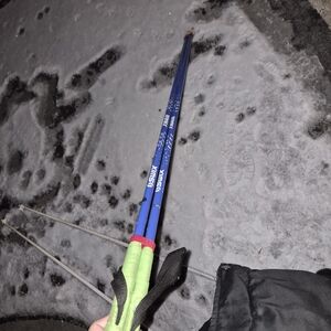 Swix Blue and Green Ski Poles